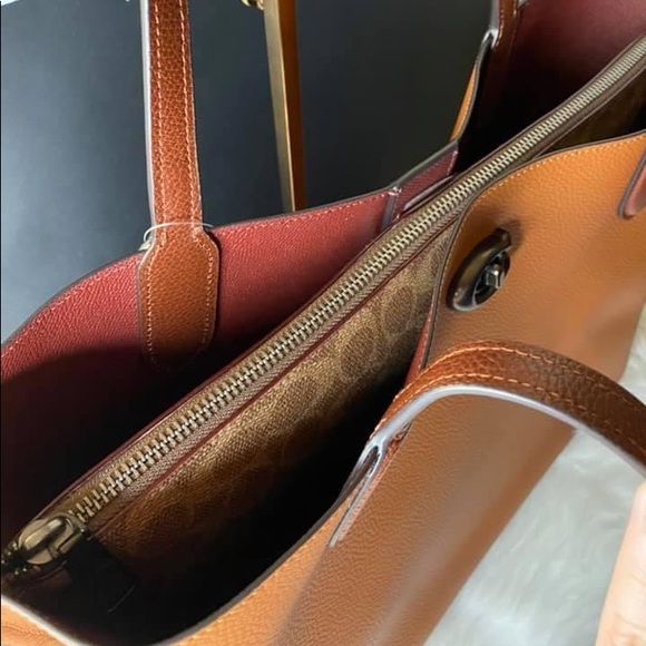 🇨🇦 SOLD!! 🔆BRAND NEW🔆 Coach Willow Tote - Picture 7 of 14